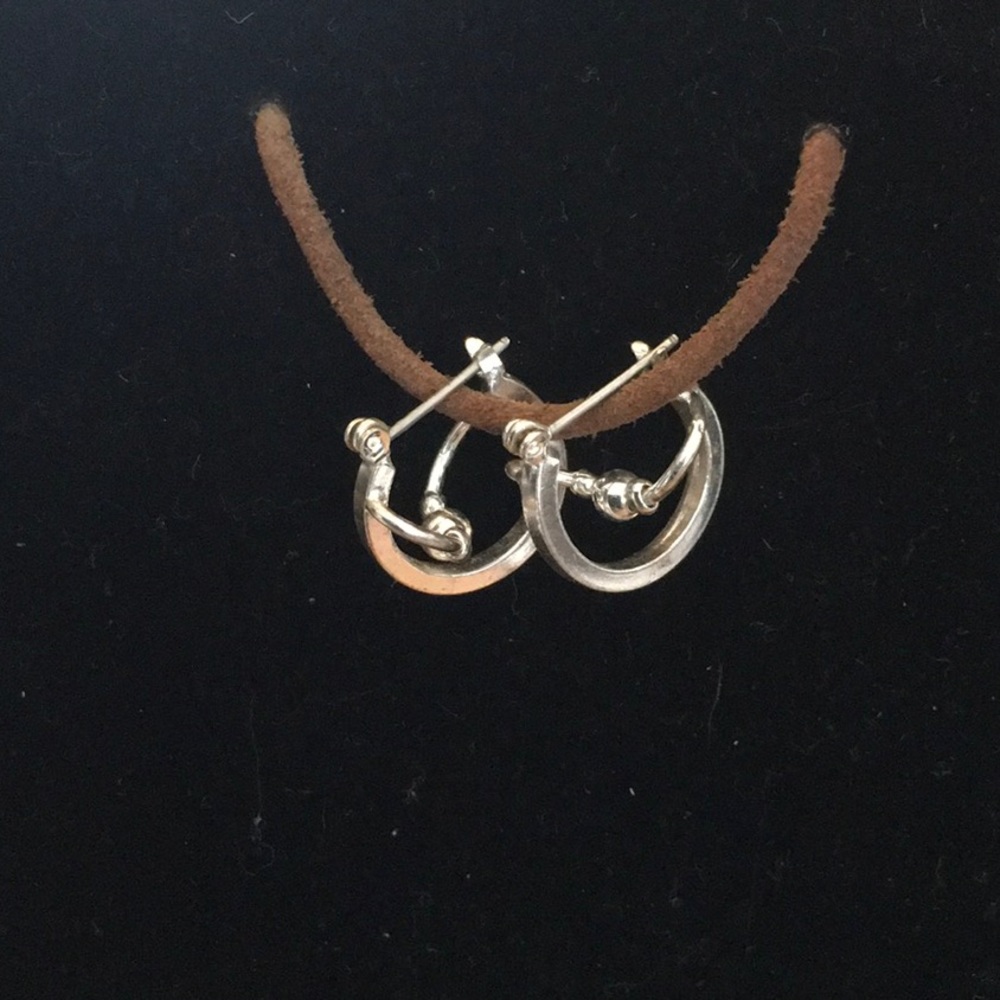 Silver plate earrings
